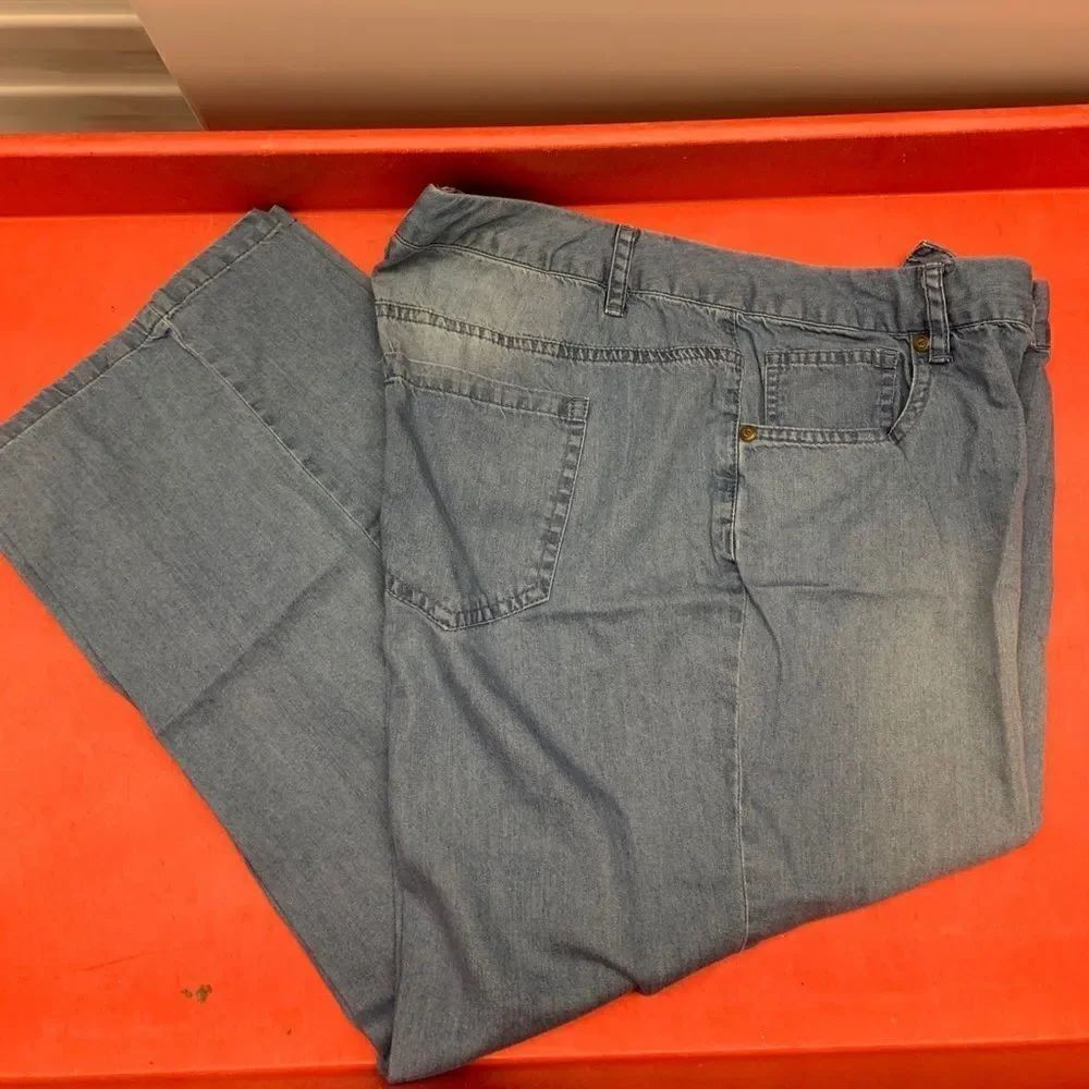 New Directions Soft Denim Capris